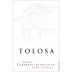 Tolosa Winery Cabernet Sauvignon 2006 Front Label