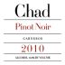 Chad Carneros Pinot Noir 2010 Front Label