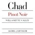 Chad Willamette Valley Pinot Noir 2013 Front Label