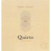 Monte Quieto Quieto Reserva 2008 Front Label