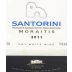 Moraitis Winery Santorini Dry White 2011 Front Label