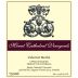 Mount Cathedral Vineyards Cabernet Sauvignon Merlot 2010 Front Label