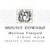 Mount Edward Morrison Vineyard Pinot Noir 2011 Front Label