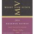 Mount View Estate Winery Reserve Shiraz 2014 Front Label
