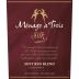 Menage a Trois Silk Soft Red Blend 2016 Front Label