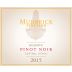 Mudbrick Vineyard Reserve Pinot Noir 2015 Front Label