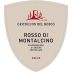 Castiglion del Bosco Rosso di Montalcino 2015 Front Label