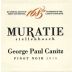 Muratie George Paul Canitz Pinot Noir 2010 Front Label