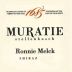 Muratie 1685 Ronnie Melck Shiraz 2013 Front Label
