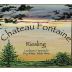 Chateau Fontaine Dry White Riesling 2014 Front Label