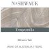 Nashwauk Vineyards Tempranillo 2008 Front Label