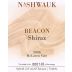 Nashwauk Vineyards Beacon Shiraz 2006 Front Label