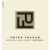 Peter Franus Red Hills Zinfandel 2014 Front Label