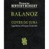 Berthet-Bondet Cotes du Jura Chardonnay Balanoz 2015 Front Label