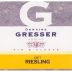 Domaine Remy Gresser Kritt Riesling 2015 Front Label