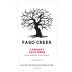 Paso Creek Cabernet Sauvignon 2015 Front Label