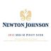 Newton Johnson Wines Mrs M Pinot Noir 2012 Front Label