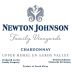 Newton Johnson Wines Family Vineyards Chardonnay 2015 Front Label