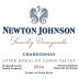 Newton Johnson Wines Family Vineyards Chardonnay 2014 Front Label