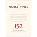 Noble Vines 152 Pinot Grigio 2016 Front Label
