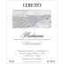 Ceretto Barbaresco Bernardot 2013 Front Label