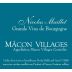 Nicolas Maillet Macon-Villages 2013 Front Label