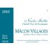 Nicolas Maillet Macon-Villages 2010 Front Label