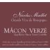 Nicolas Maillet Macon Verze Rouge 2014 Front Label