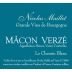 Nicolas Maillet Macon Verze Le Chemin Blanc 2012 Front Label