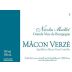 Nicolas Maillet Macon Verze 2010 Front Label