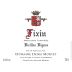 Denis Mortet Fixin Vieilles Vignes 2015 Front Label