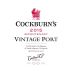 Cockburn's Vintage Port 2015 Front Label
