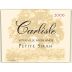 Carlisle Yorkville Highlands Petite Sirah 2006 Front Label