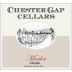 Chester Gap Cellars Merlot 2011 Front Label