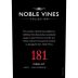 Noble Vines 181 Lodi Merlot 2015 Front Label