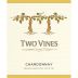 Two Vines Chardonnay 2014 Front Label
