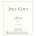 Joel Gott Merlot 2015 Front Label