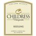 Childress Winery & Vineyards Riesling 2014 Front Label