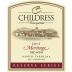 Childress Winery & Vineyards Reserve Series Meritage 2013 Front Label
