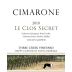 Cimarone Wines Three Creek Vineyard Le Clos Secret Estate Grown Red 2010 Front Label