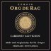 Org de Rac Swartland Cabernet Sauvignon 2014 Front Label