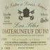 Chateau Cabrieres Chateauneuf-du-Pape La Lettre a Louis Arnaud Les Silex 2000 Front Label
