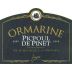 Ormarine Winery Picpoul de Pinet 2009 Front Label
