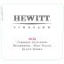 Hewitt Vineyard Cabernet Sauvignon (scuffed labels) 2014 Front Label