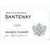 Maison Chanzy Santenay Rouge 2015 Front Label