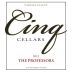 Cinq Cellars The Professors 2012 Front Label