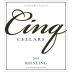 Cinq Cellars Riesling 2014 Front Label