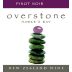 Overstone New Zealand Hawke's Bay Pinot Noir 2014 Front Label