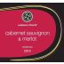 P & F Wineries Cabernet Sauvignon & Merlot 2015 Front Label