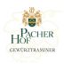 Pacher Hof Sudtirol Brixner Eisacktaler Gewurztraminer 2012 Front Label